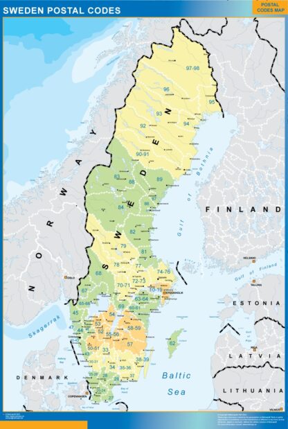 Sweden postal codes